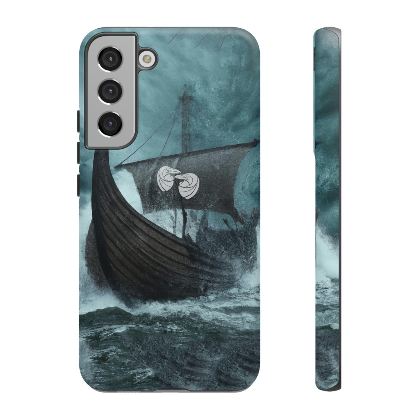 Huginn and Muninn Viking Long Ship - Tough Cases in 36 sizes