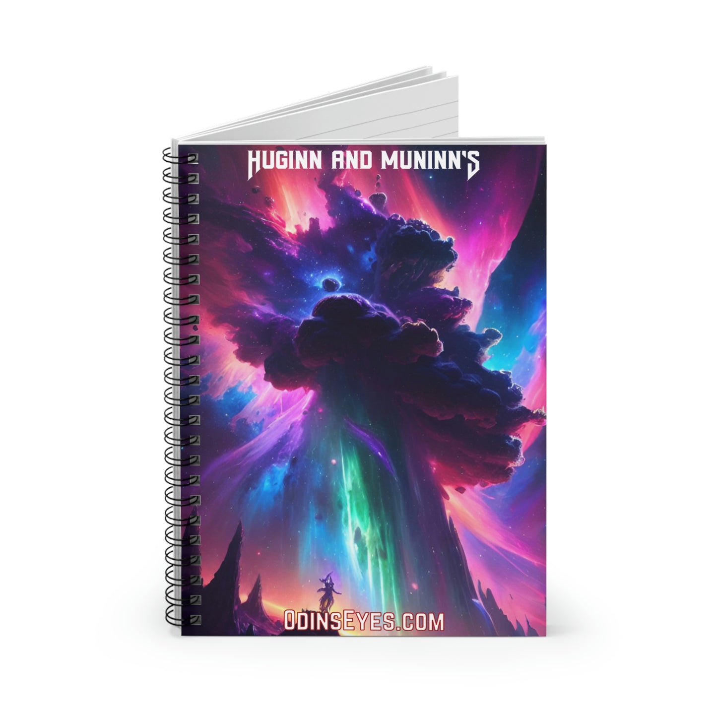 Rainbow Bridge Viking Spiral Notebook - Ruled Line