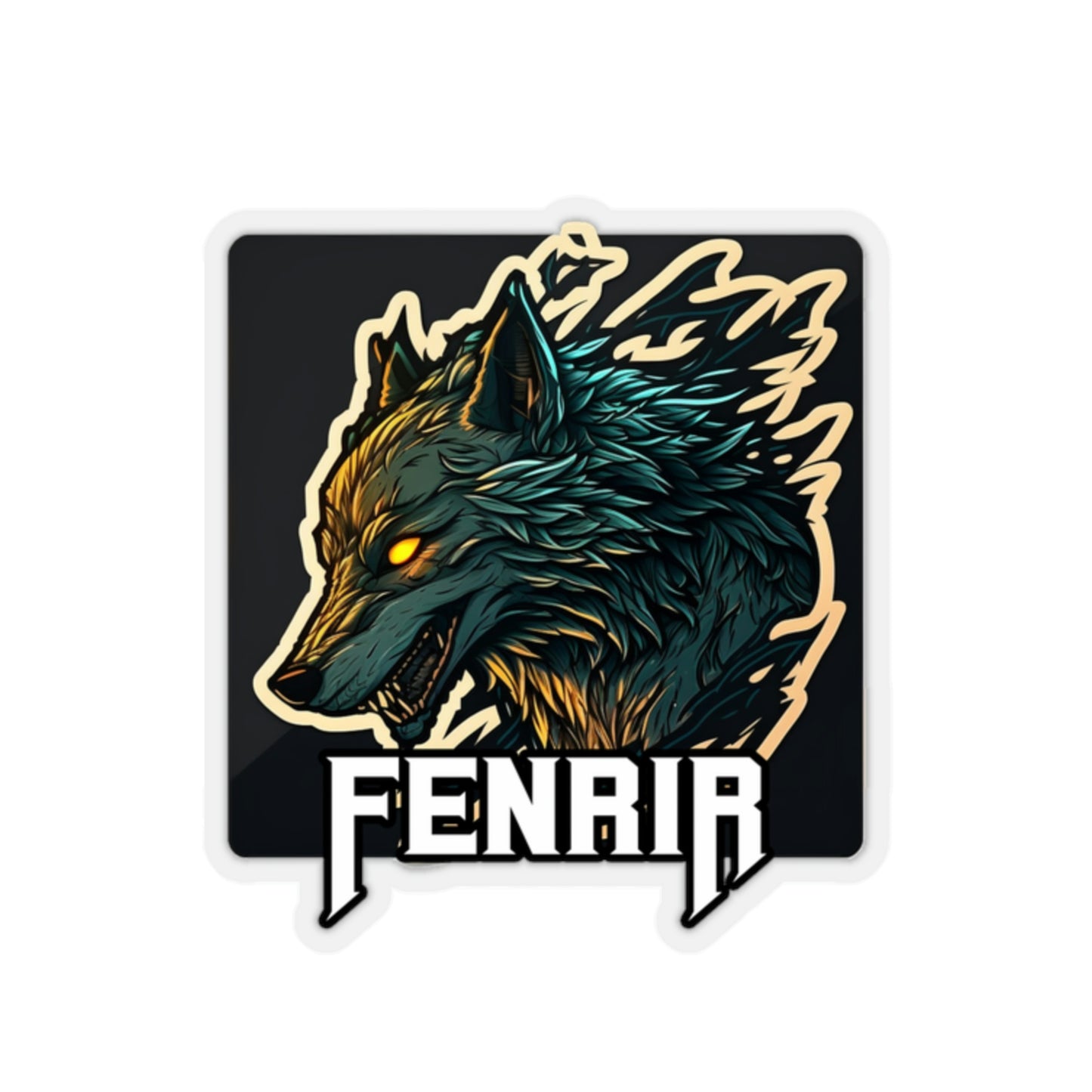 Fenrir Kiss-Cut Sticker