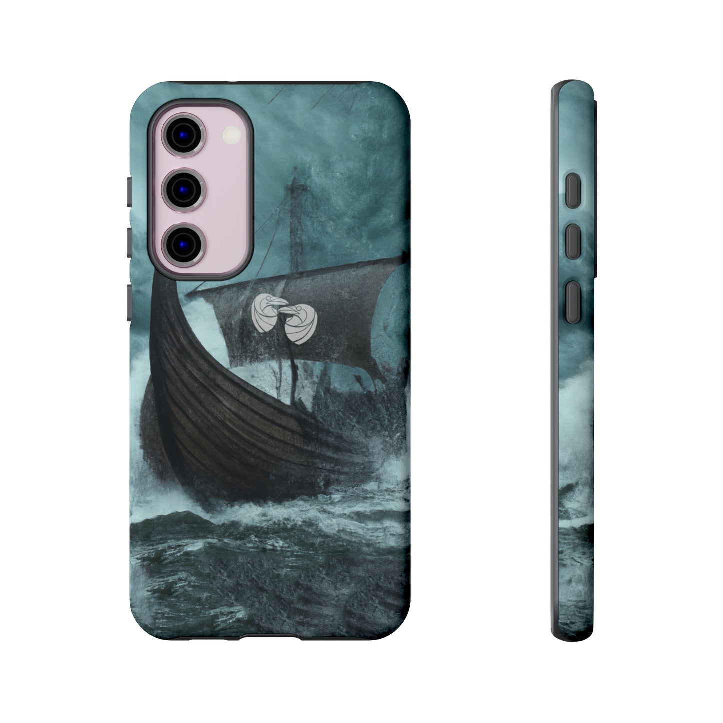 Huginn and Muninn Viking Long Ship - Tough Cases in 36 sizes