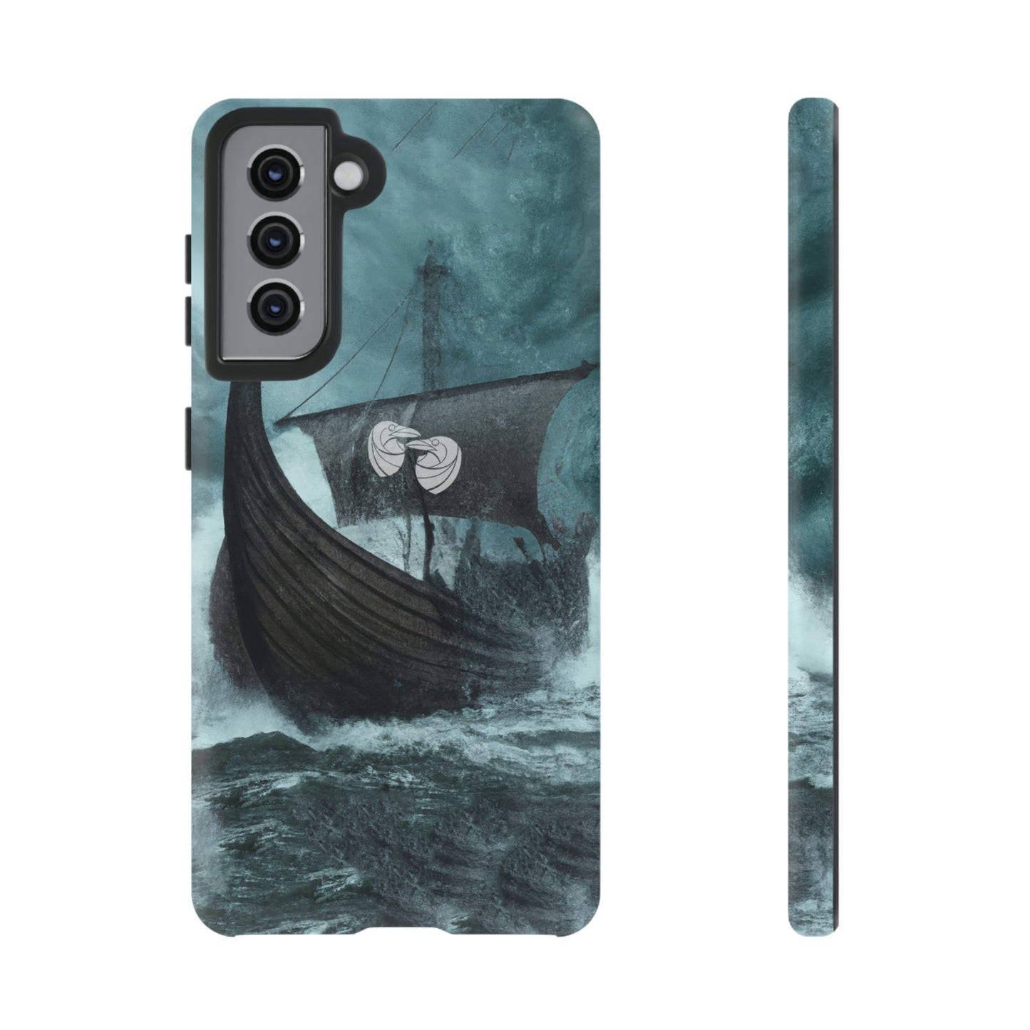 Huginn and Muninn Viking Long Ship - Tough Cases in 36 sizes