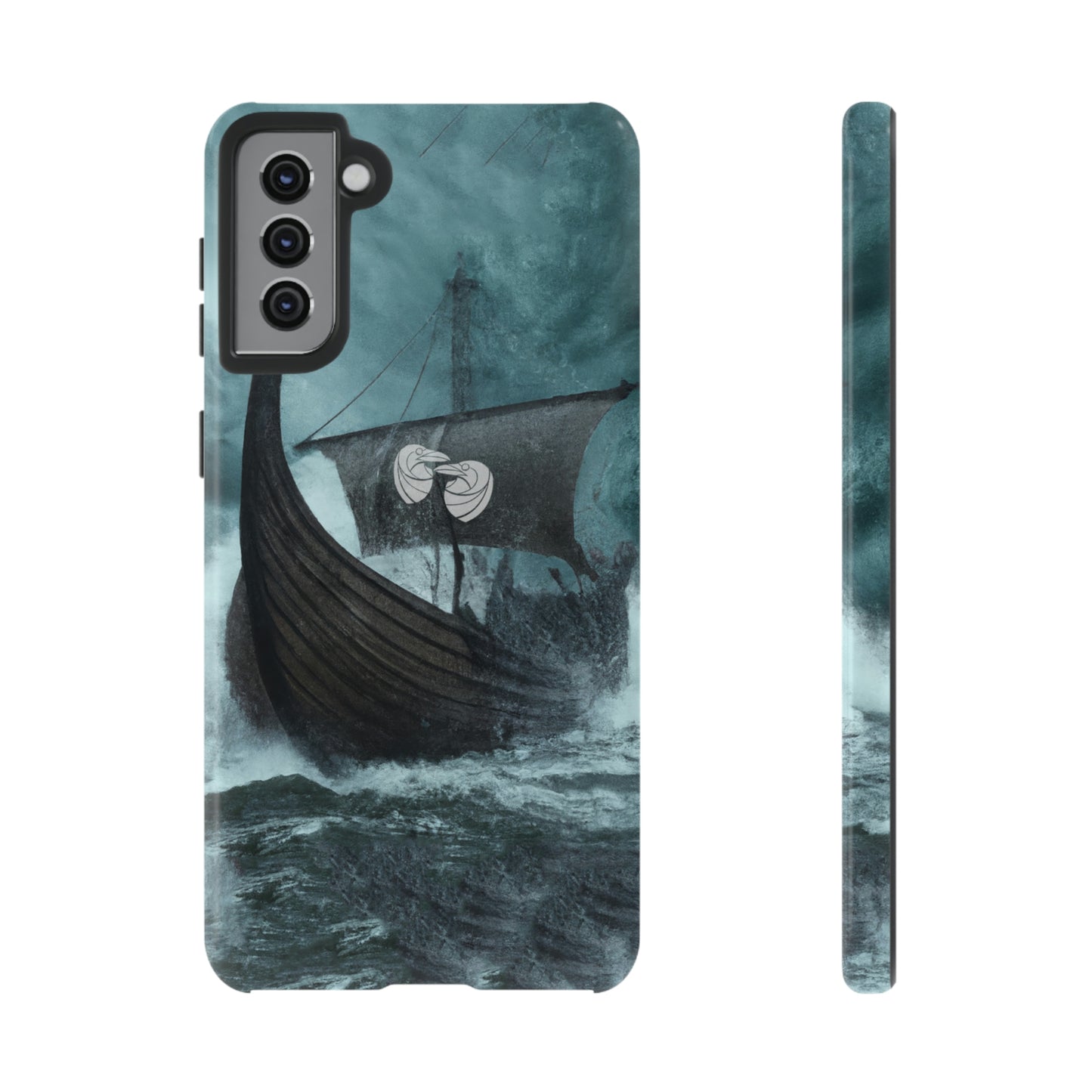 Huginn and Muninn Viking Long Ship - Tough Cases in 36 sizes