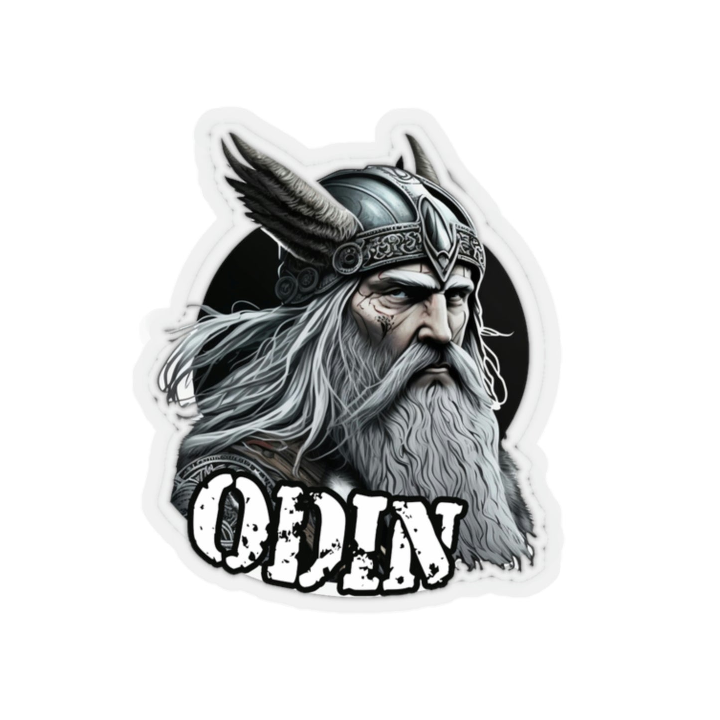 Odin Kiss-Cut Vinyl Sticker