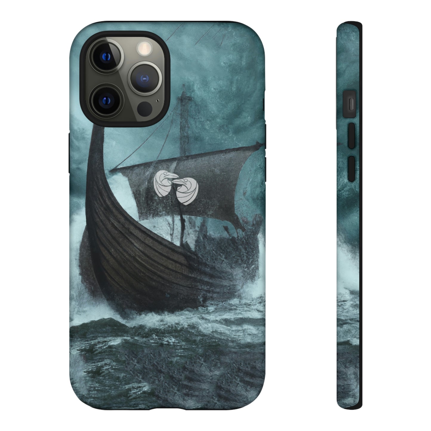 Huginn and Muninn Viking Long Ship - Tough Cases in 36 sizes