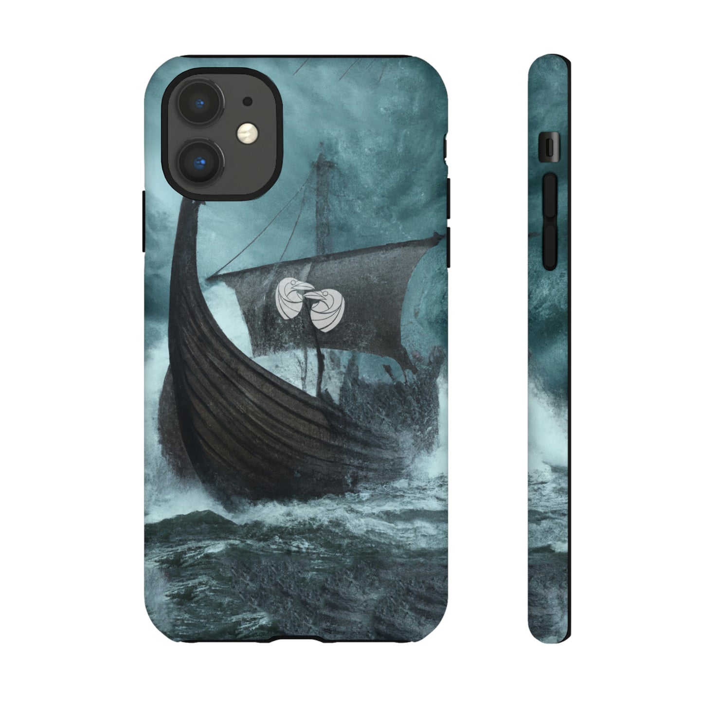 Huginn and Muninn Viking Long Ship - Tough Cases in 36 sizes