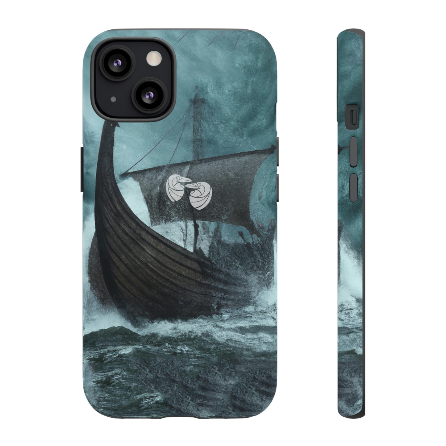 Huginn and Muninn Viking Long Ship - Tough Cases in 36 sizes