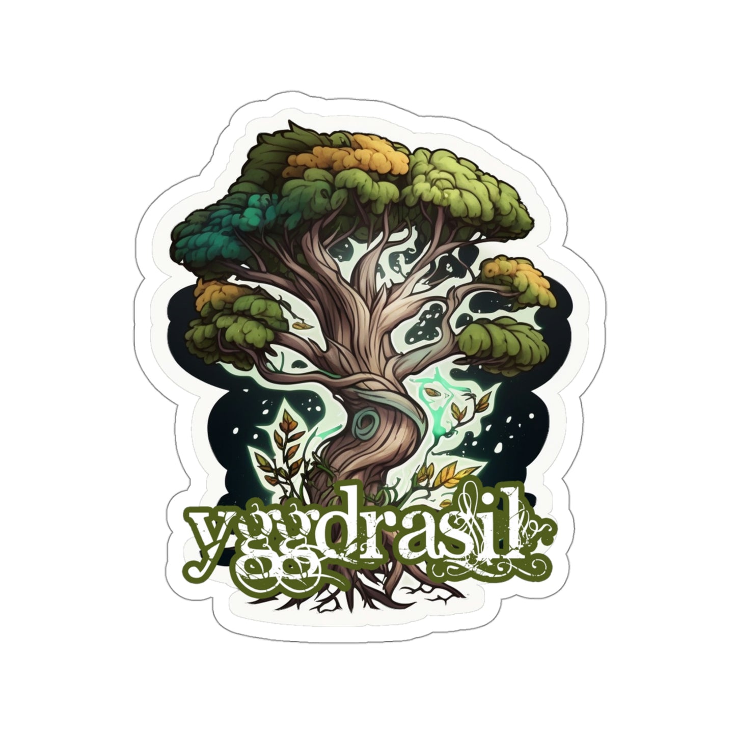 Yggdrasil Kiss-Cut Sticker