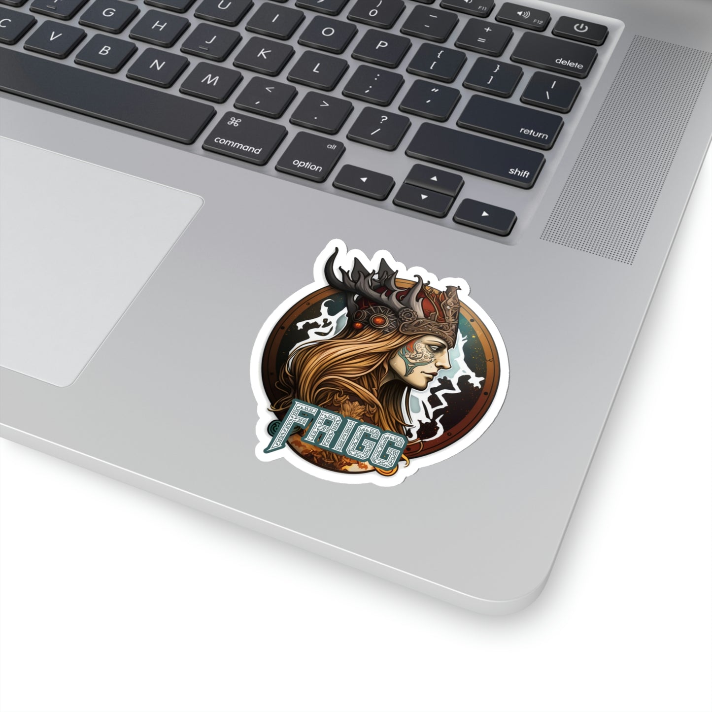 Frigg Viking Godess Kiss-Cut Vinyl Sticker