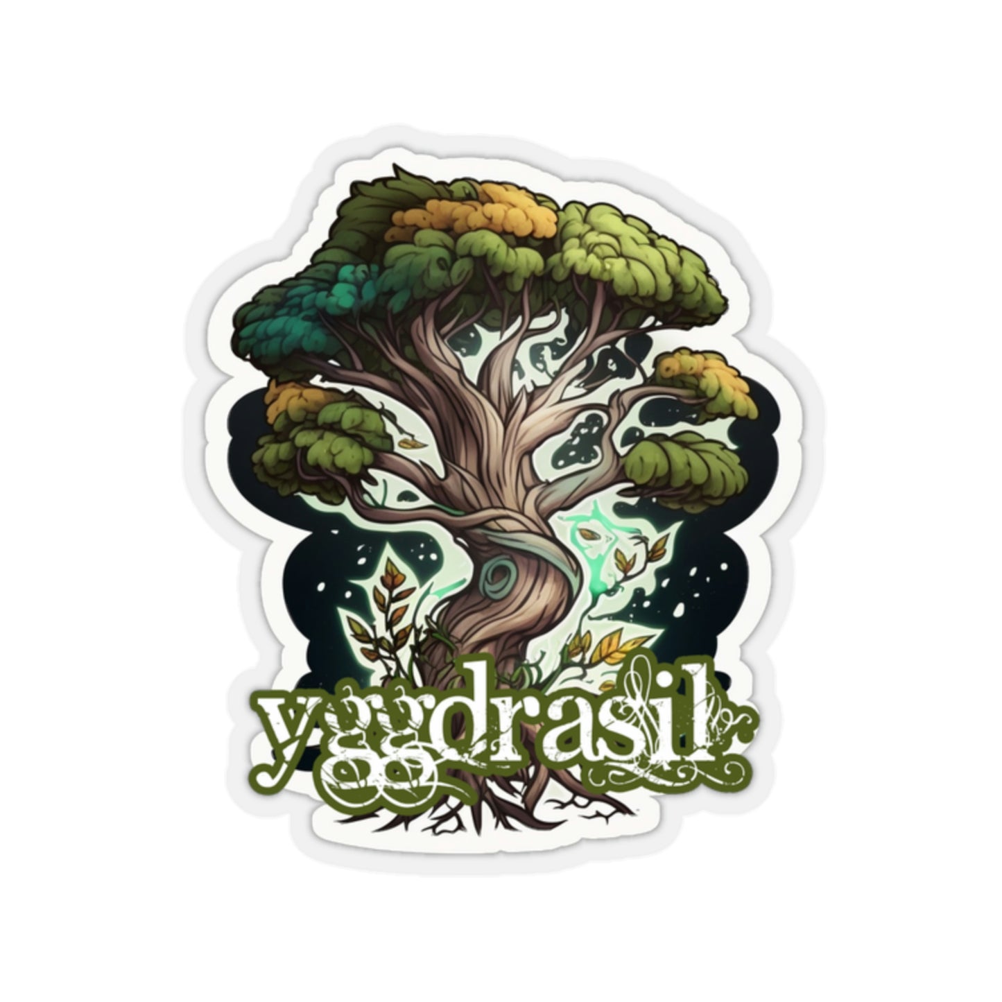 Yggdrasil Kiss-Cut Sticker