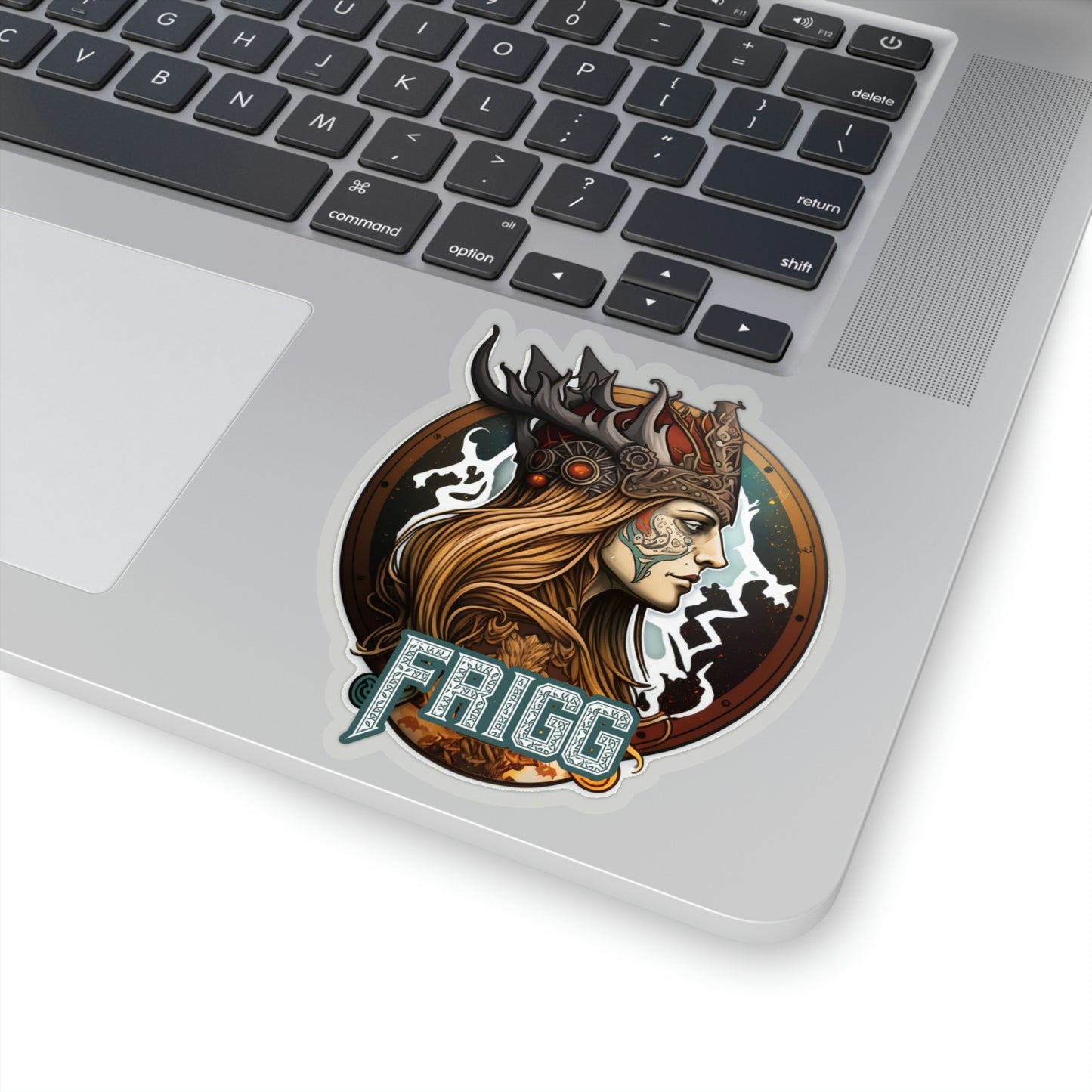 Frigg Viking Godess Kiss-Cut Vinyl Sticker