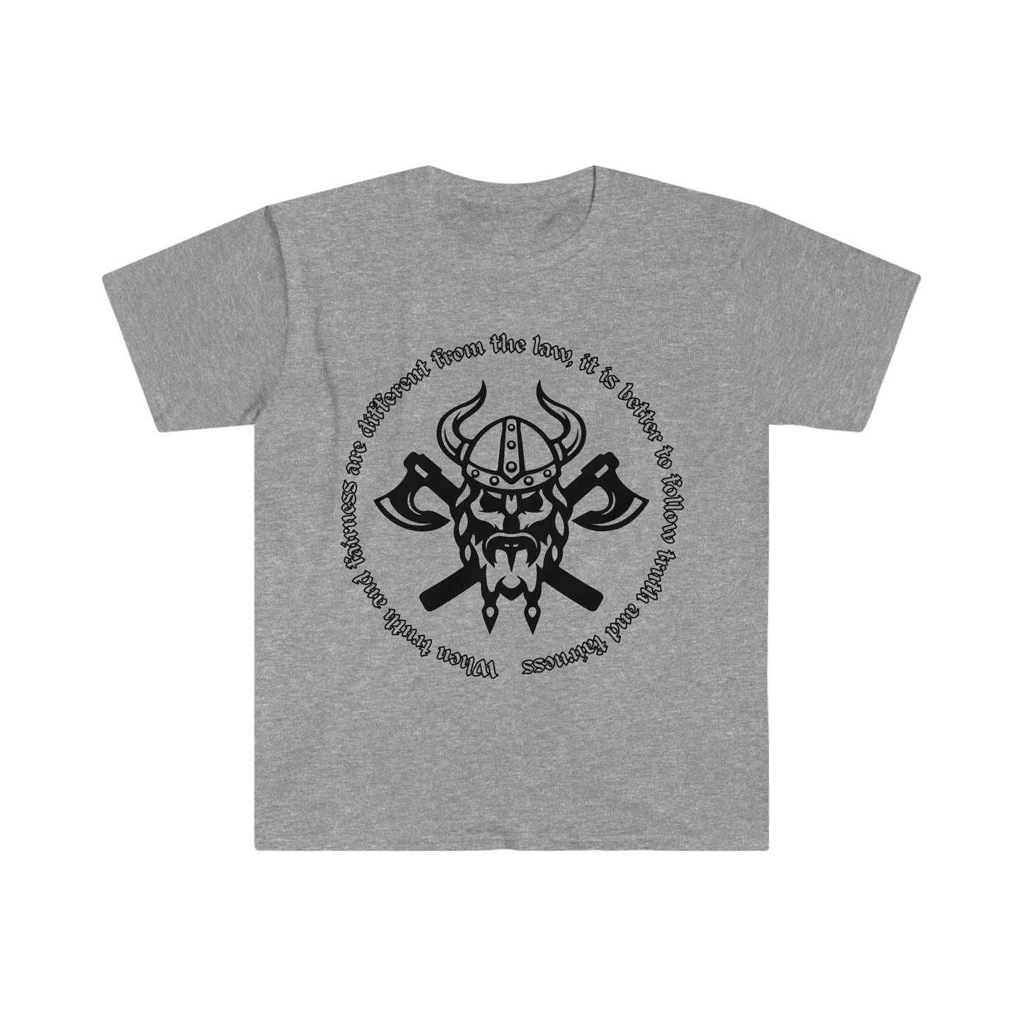 Truth and Fairness Viking Tee - Unisex Softstyle T-Shirt