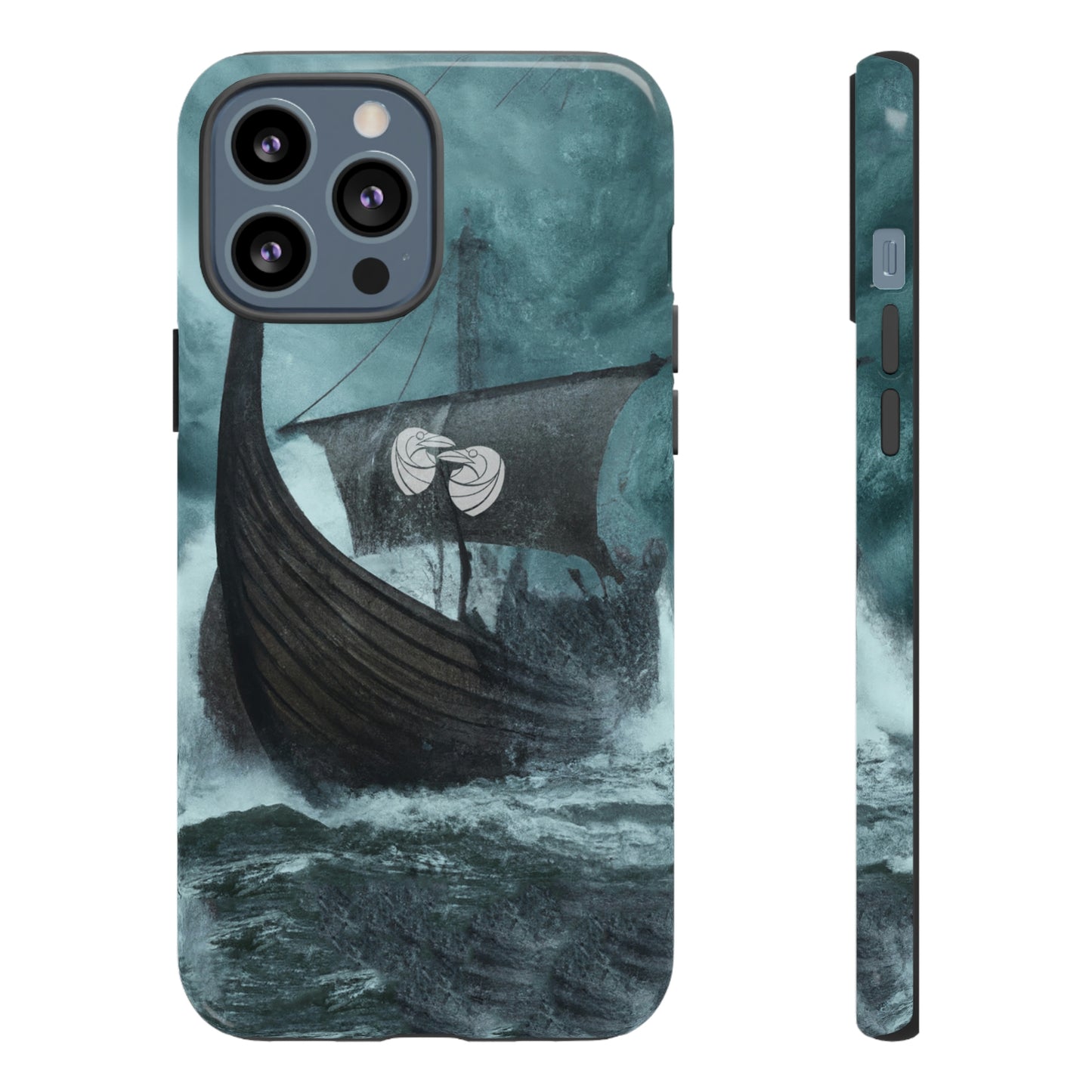 Huginn and Muninn Viking Long Ship - Tough Cases in 36 sizes