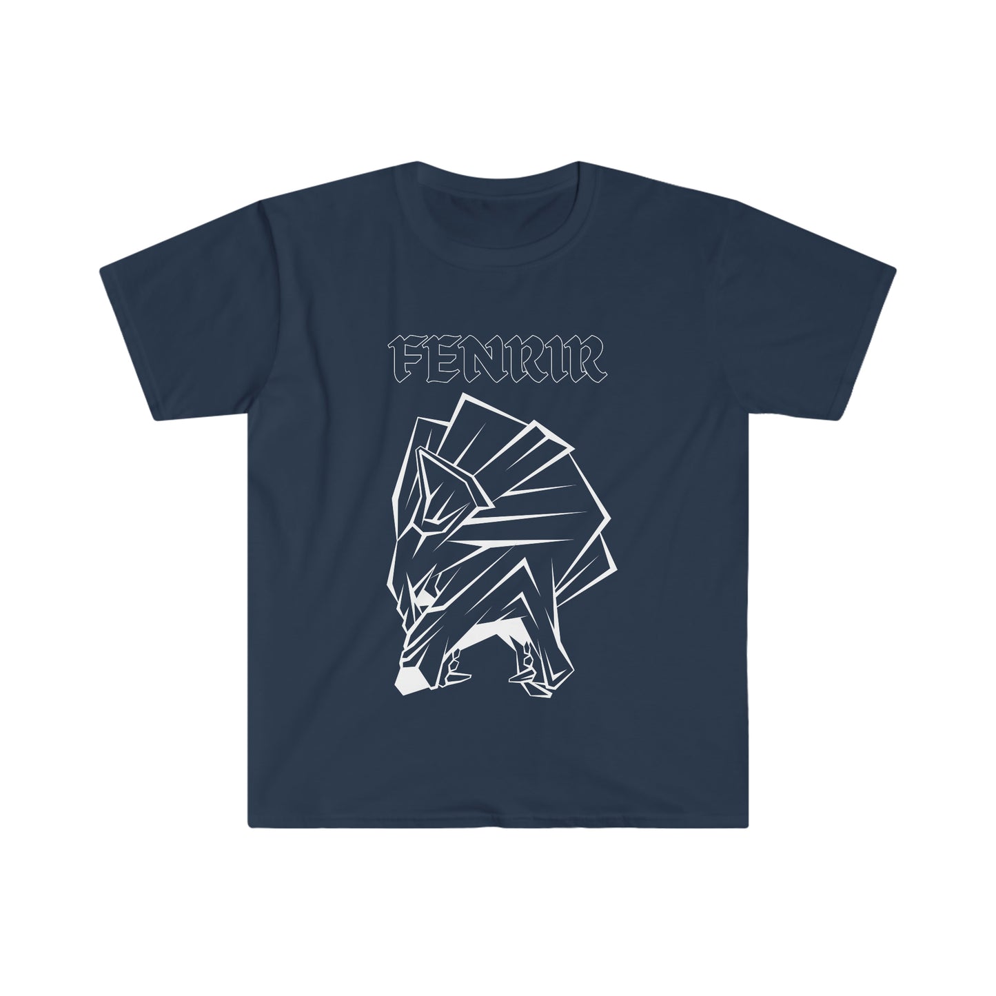 Fenrir Viking Tee - Unisex Softstyle T-Shirt