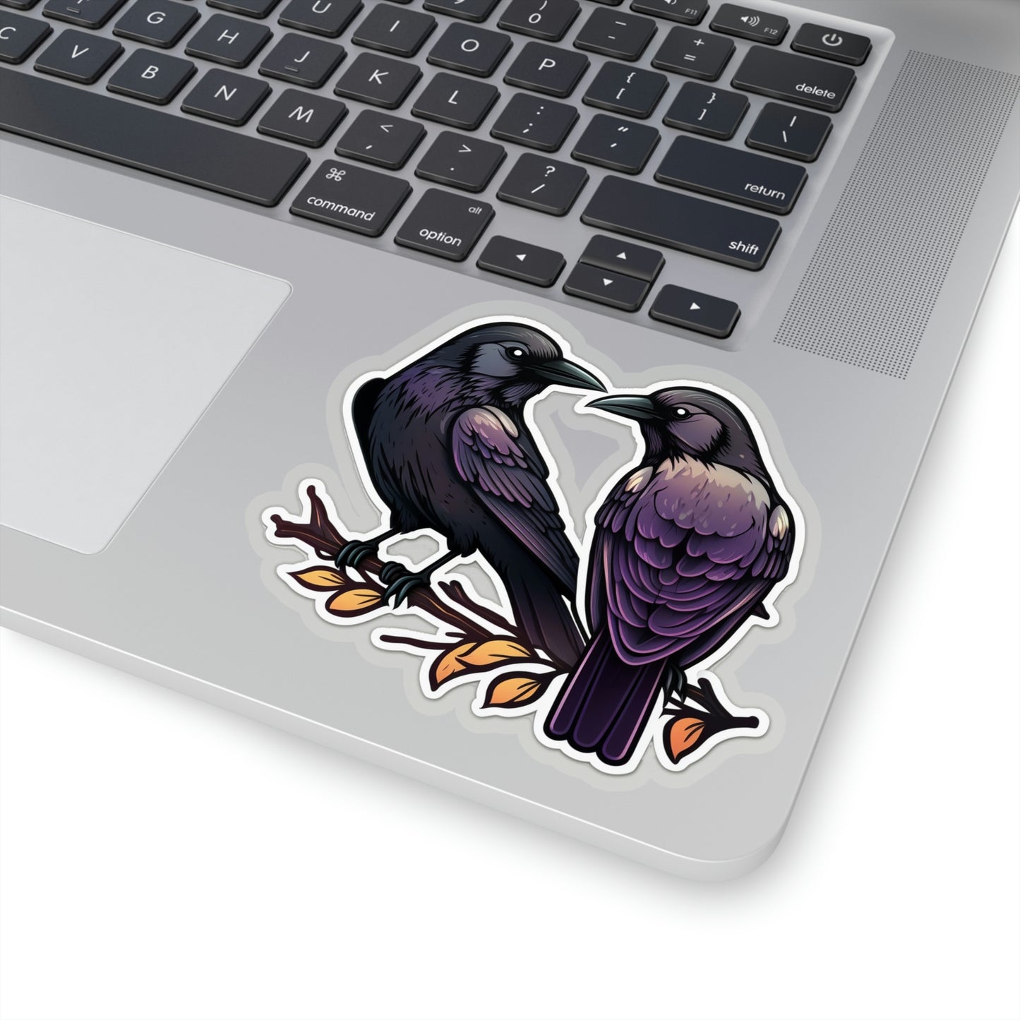 Huginn and Muninn Kiss-Cut Vinyl Sticker