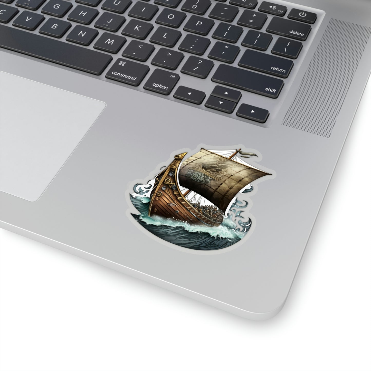 Viking Ship Kiss-Cut Vinyl Stickers