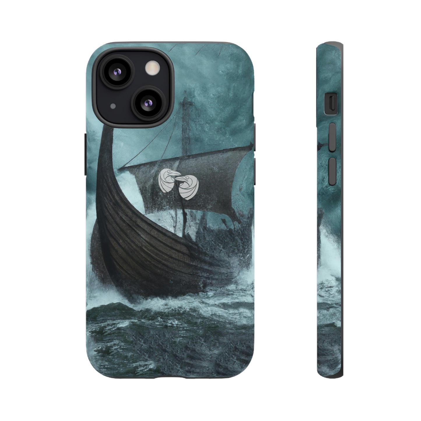 Huginn and Muninn Viking Long Ship - Tough Cases in 36 sizes