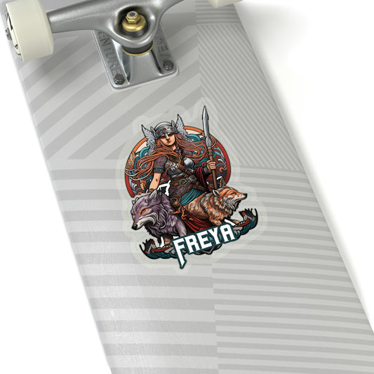 Freya Viking Kiss-Cut Vinyl Stickers