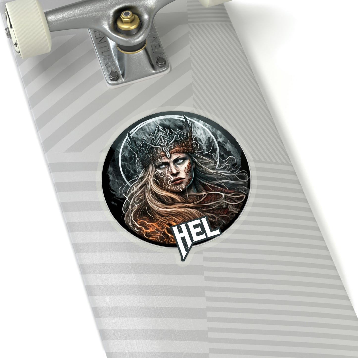 Hel Viking Godess Kiss-Cut Vinyl Sticker