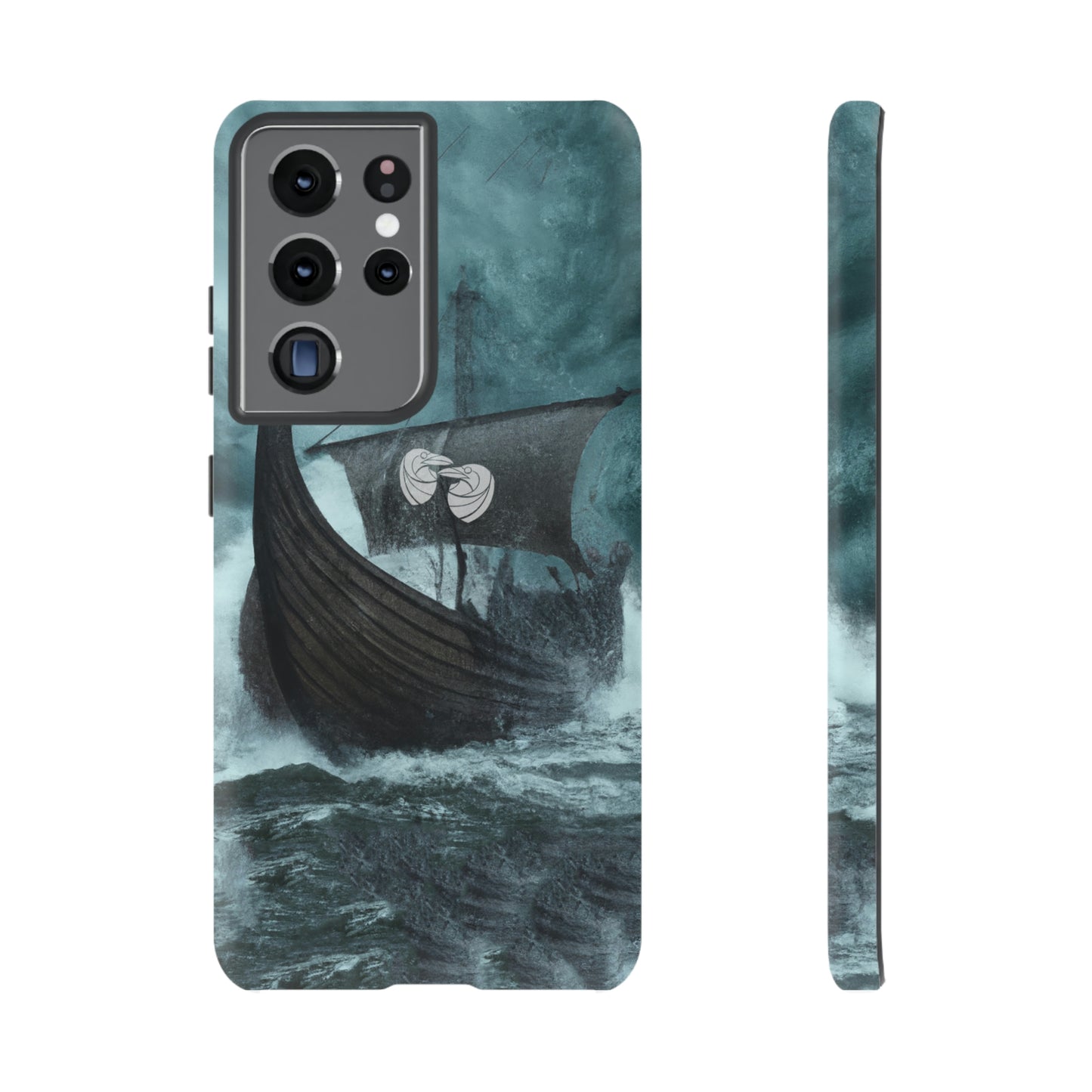 Huginn and Muninn Viking Long Ship - Tough Cases in 36 sizes