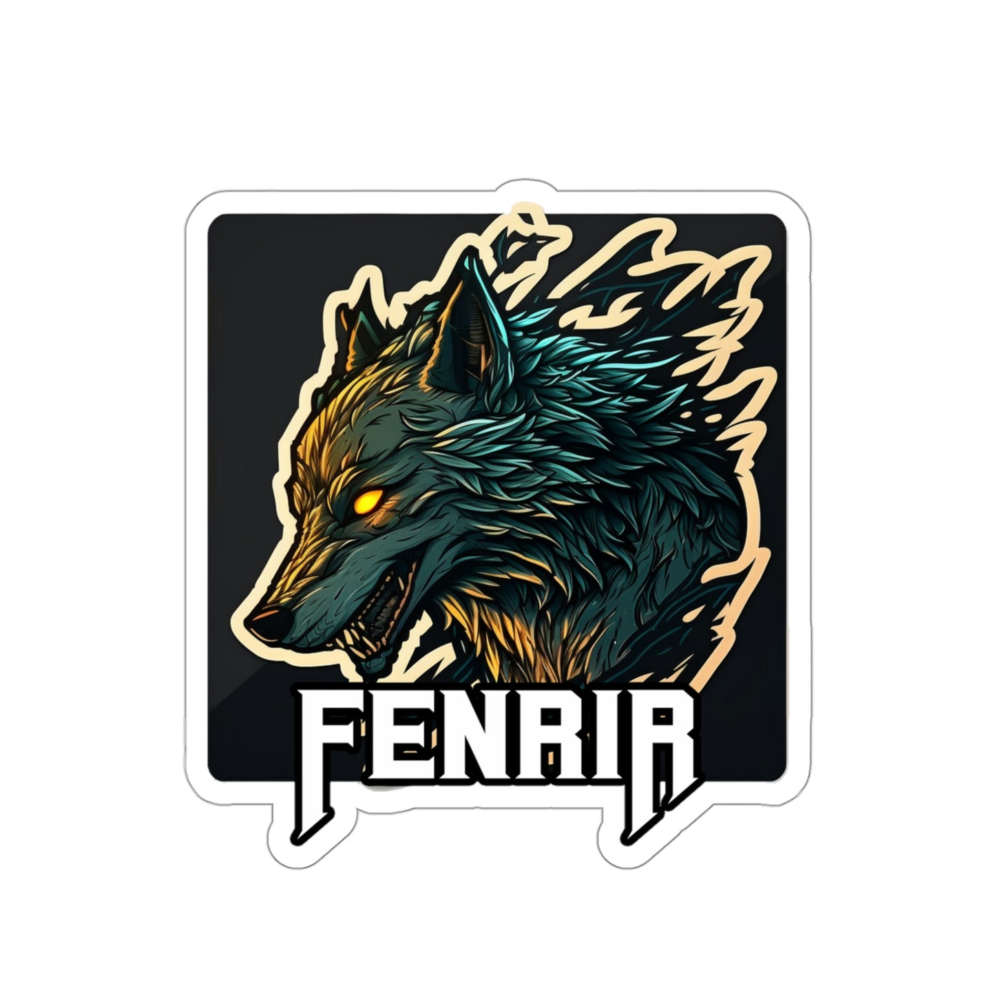 Fenrir Kiss-Cut Sticker