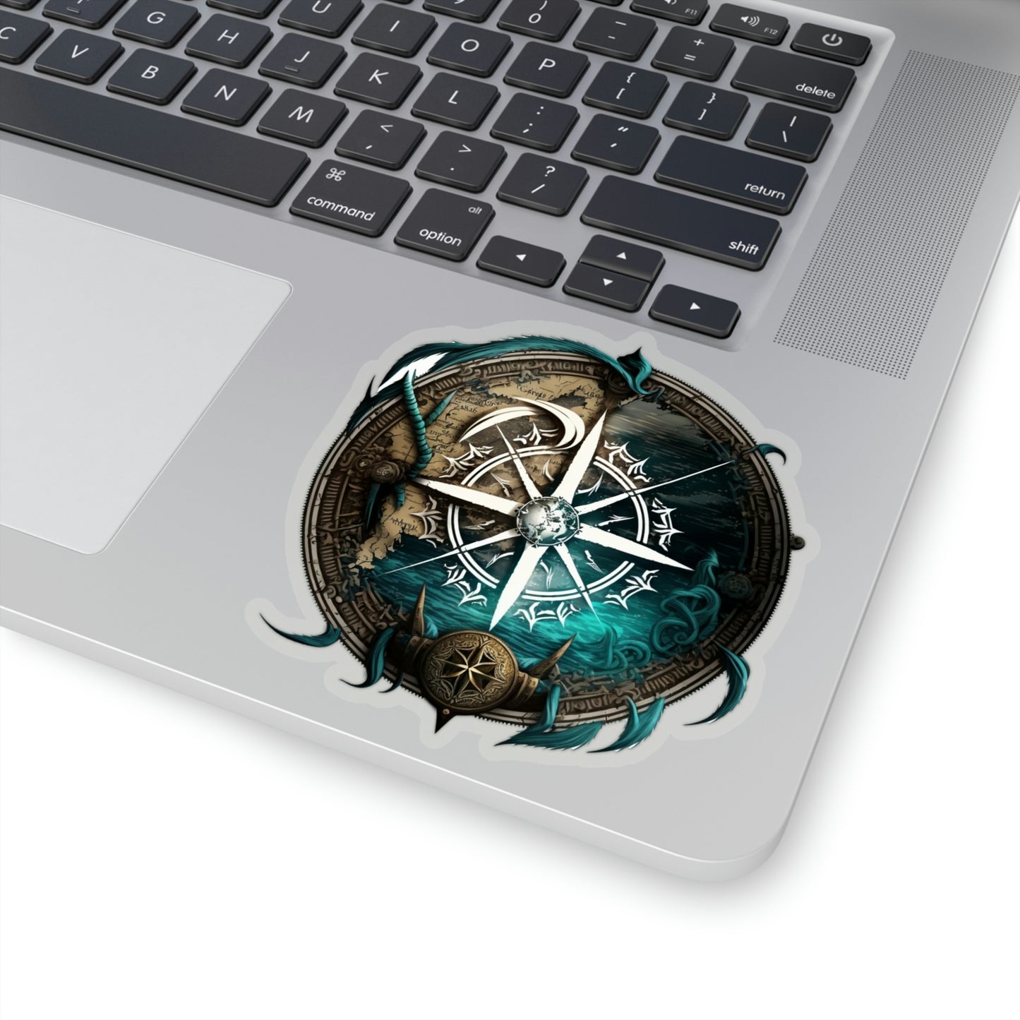 Viking Compass Kiss-Cut Vinyl Sticker