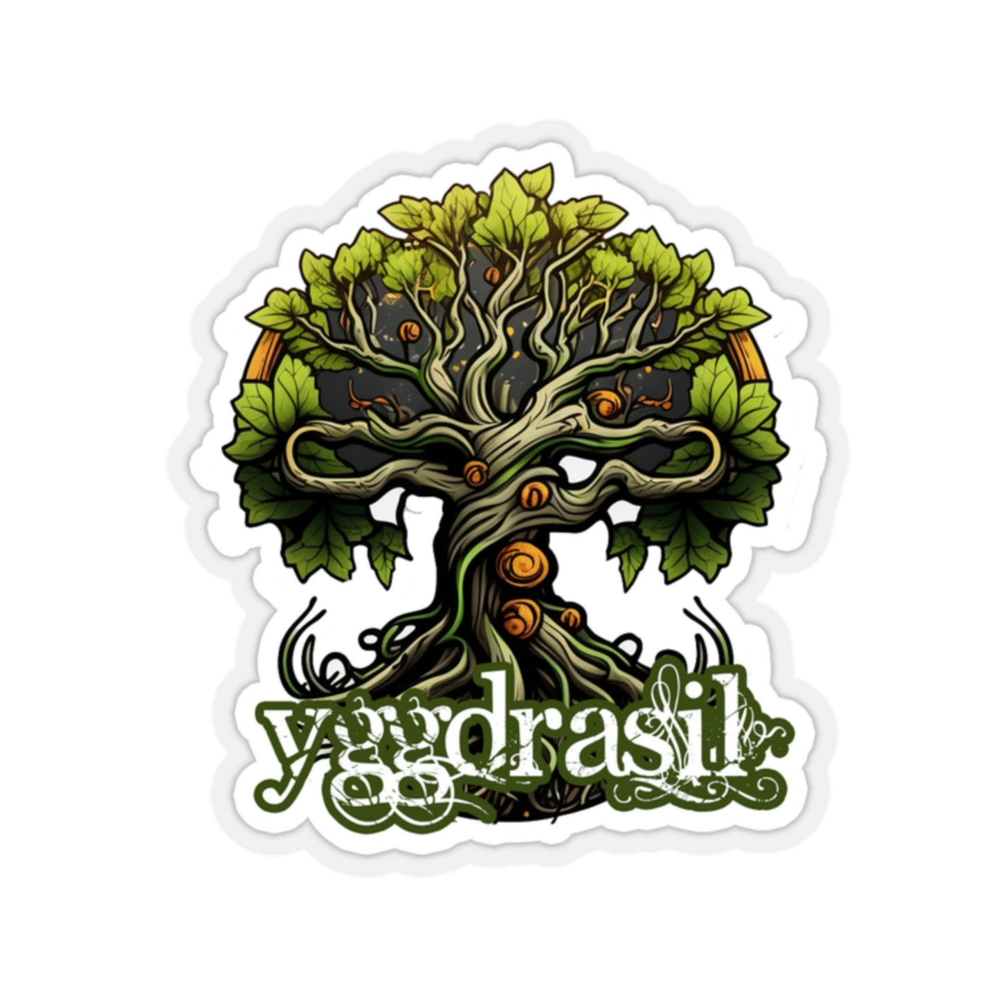 Yggdrasil Kiss-Cut Sticker