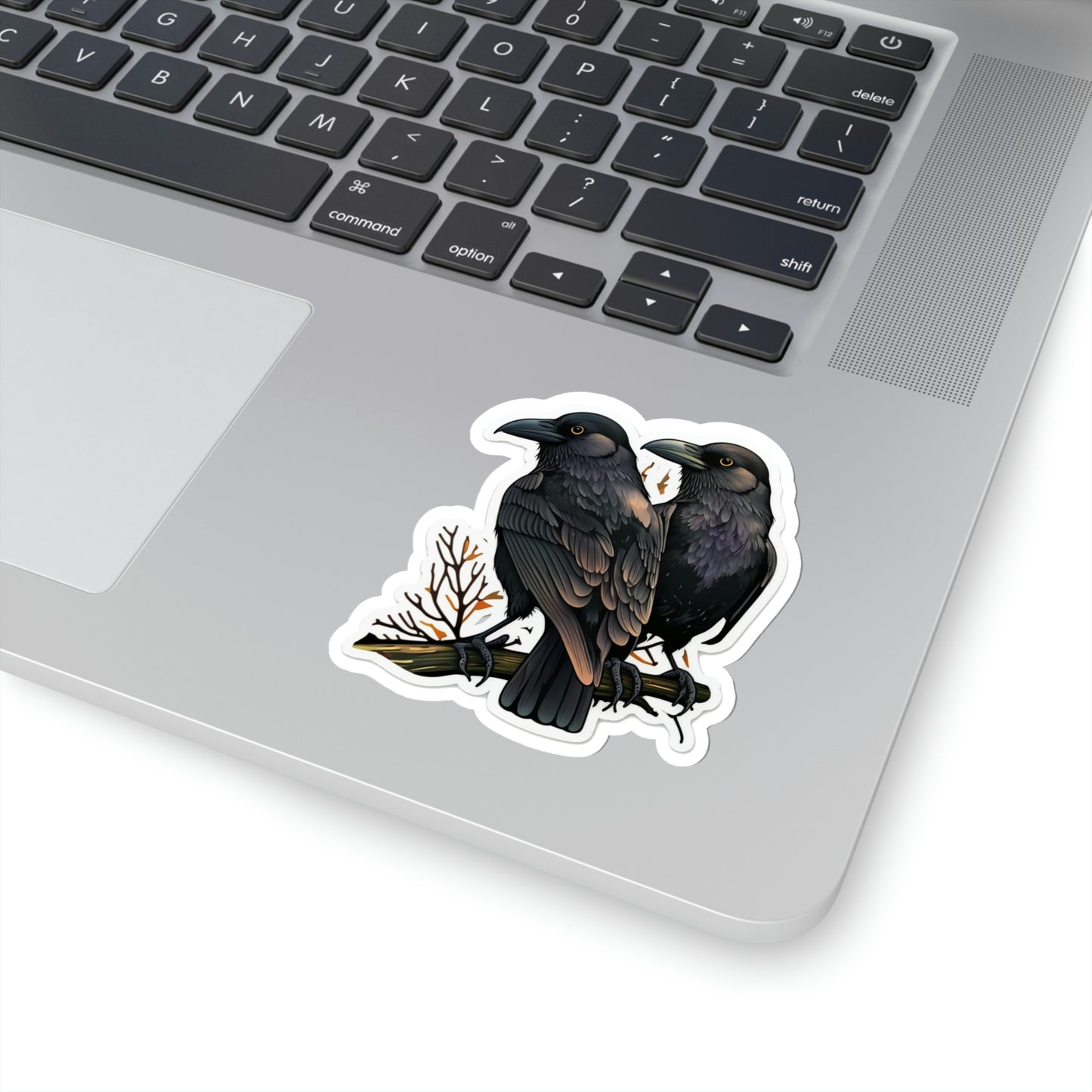 Huginn and Muninn Kiss-Cut Vinyl Sticker