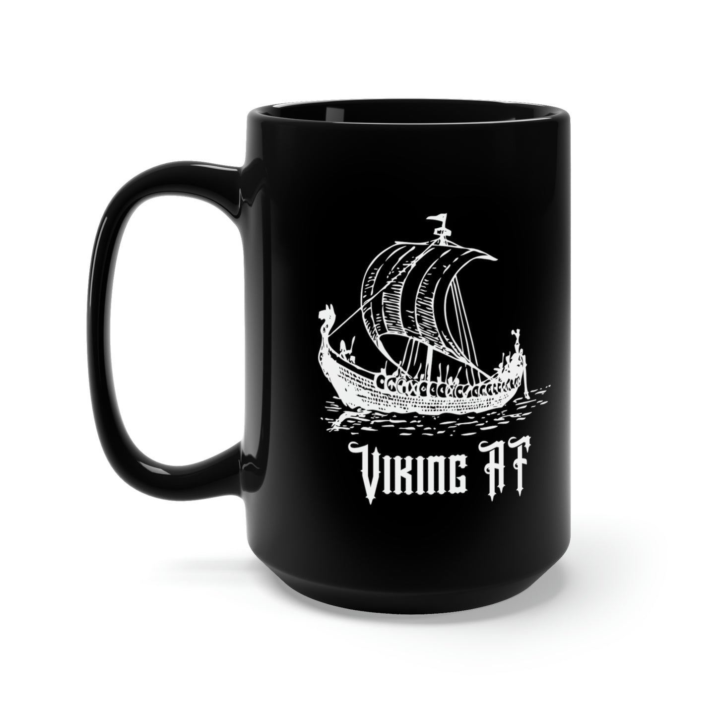 Viking AF Black Mug 15oz