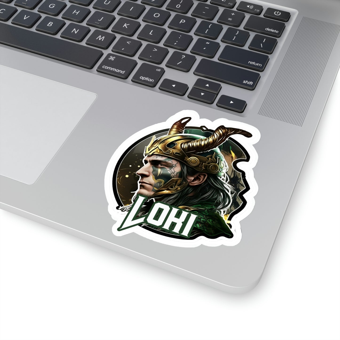 Loki Viking Kiss-Cut Vinyl Sticker