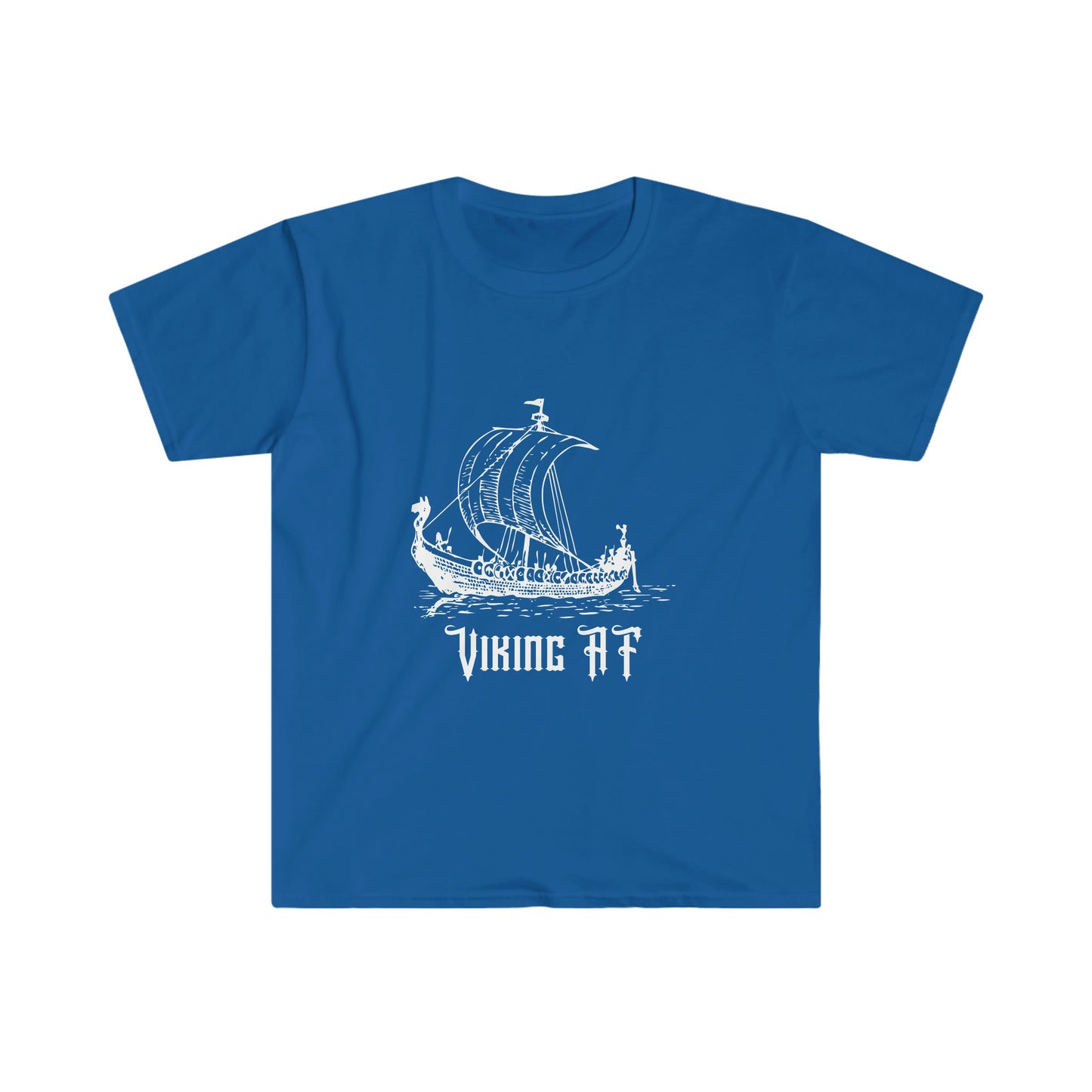 Viking AF Viking Ship Tee - Unisex Softstyle T-Shirt