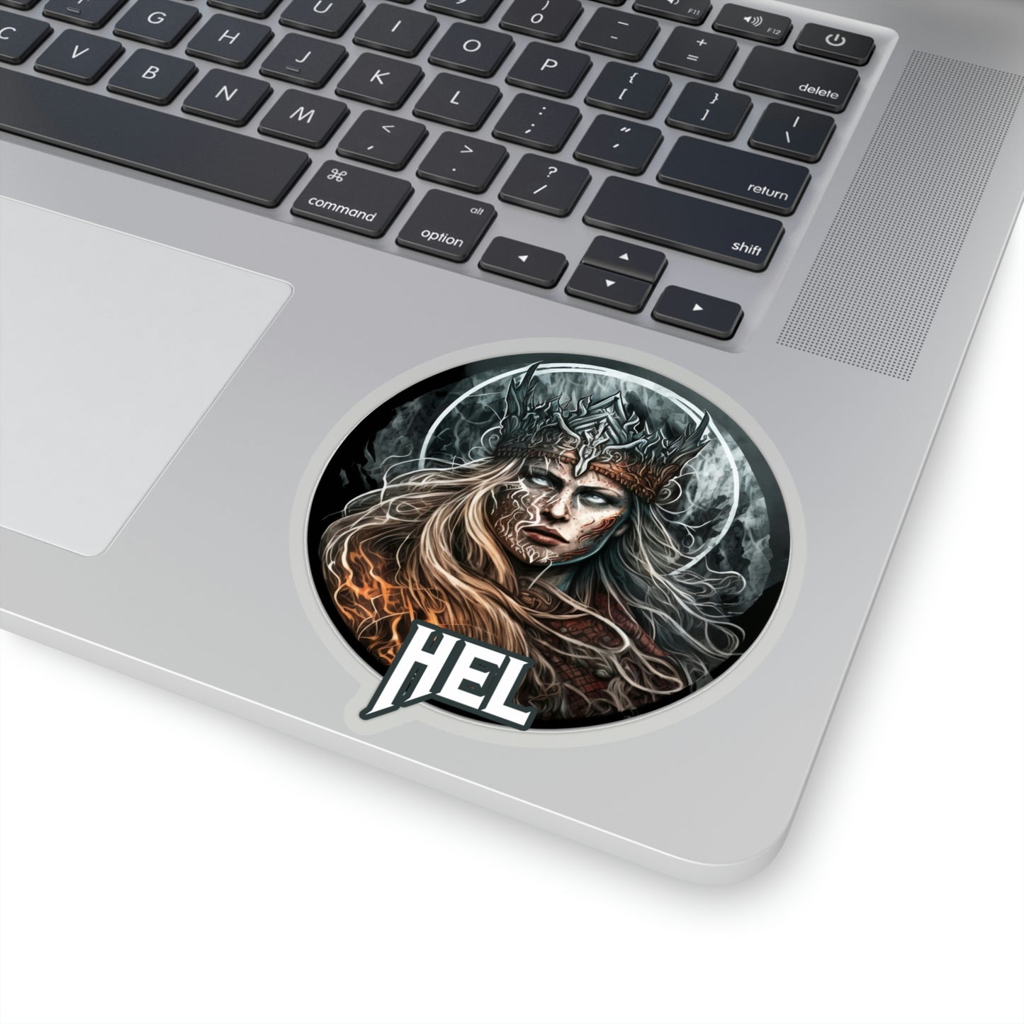 Hel Viking Godess Kiss-Cut Vinyl Sticker