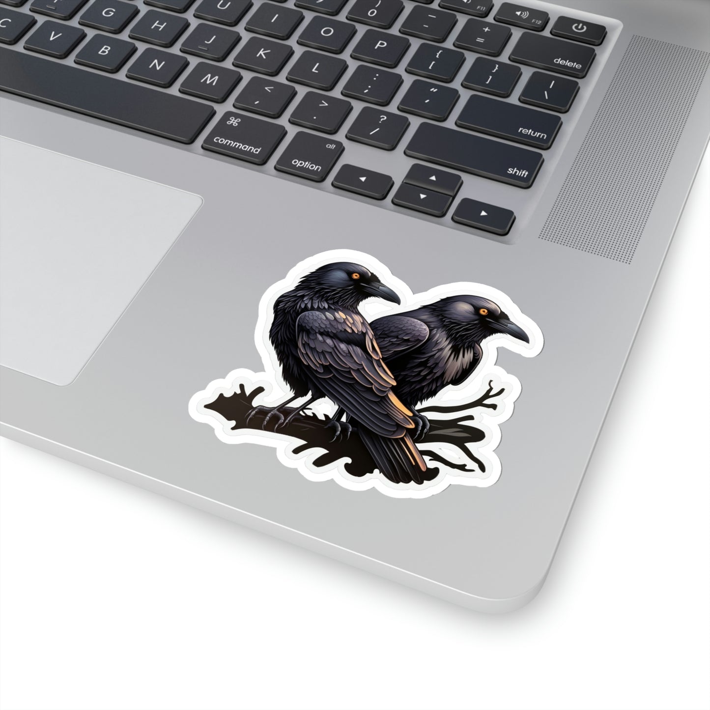 Huginn and Muninn Kiss-Cut Vinyl Sticker