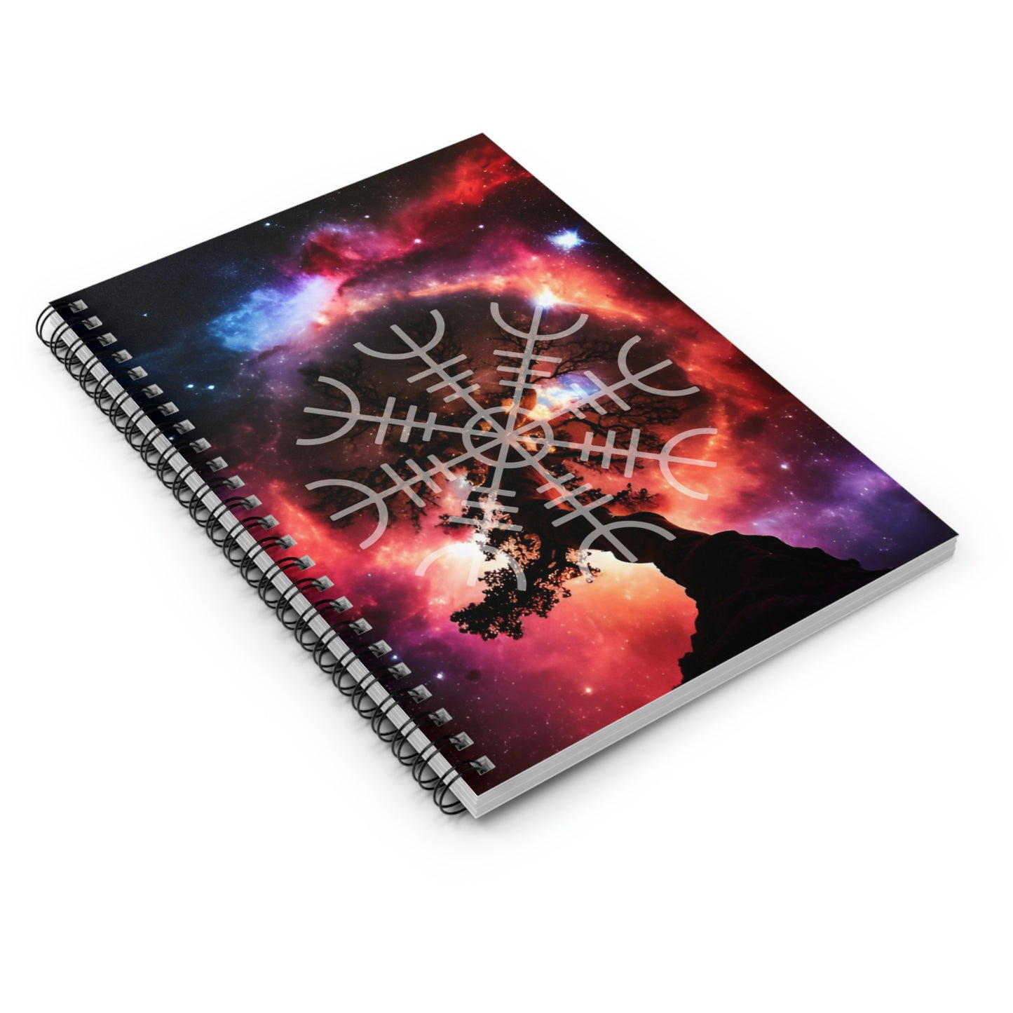 Yggdrasil Spiral Notebook - Ruled Line