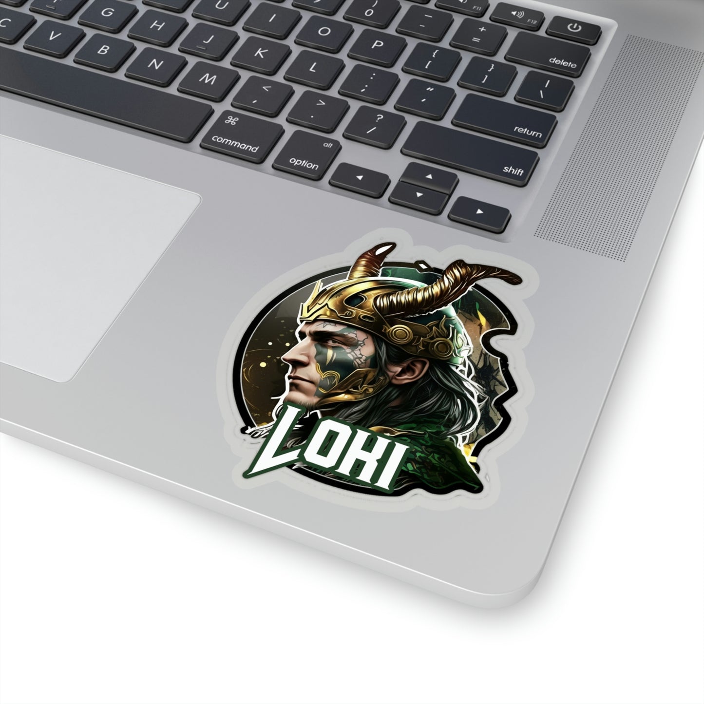 Loki Viking Kiss-Cut Vinyl Sticker