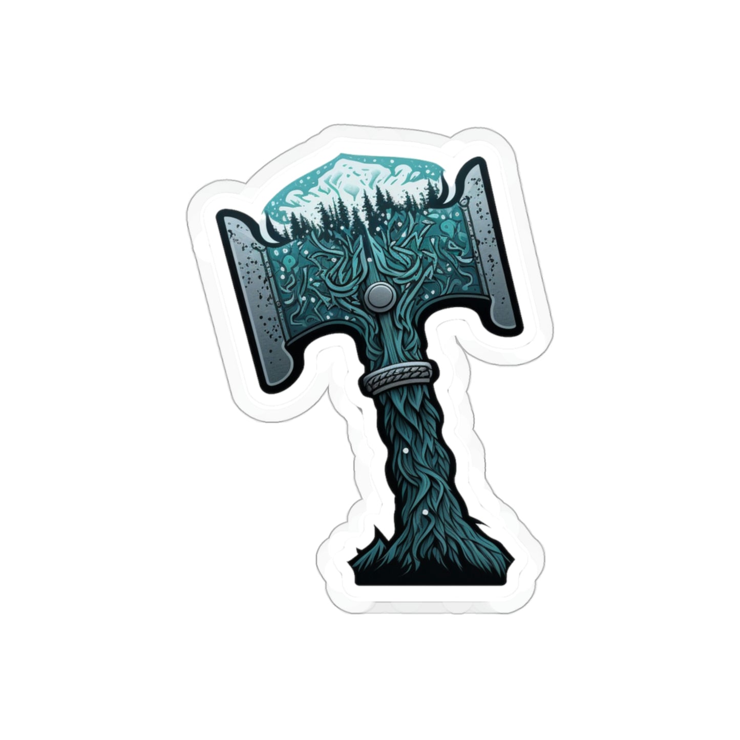 Mjolnir Kiss-Cut Sticker