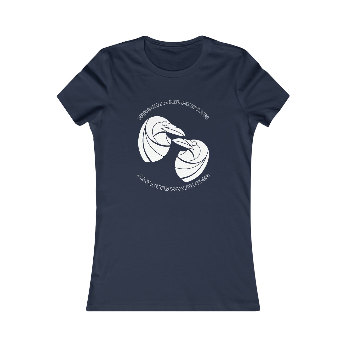 Huginn and Muninn Women's Viking Tee