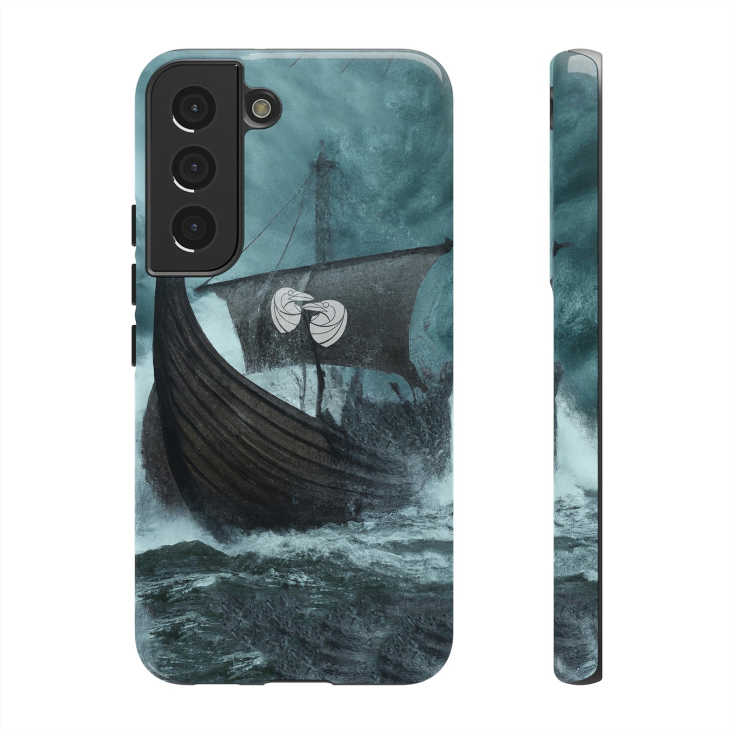 Huginn and Muninn Viking Long Ship - Tough Cases in 36 sizes