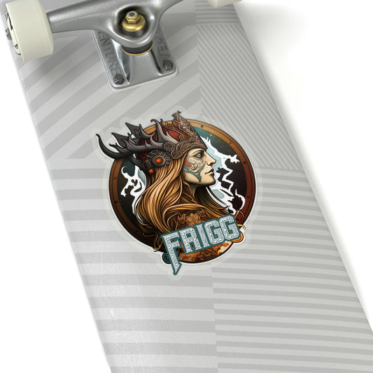 Frigg Viking Godess Kiss-Cut Vinyl Sticker