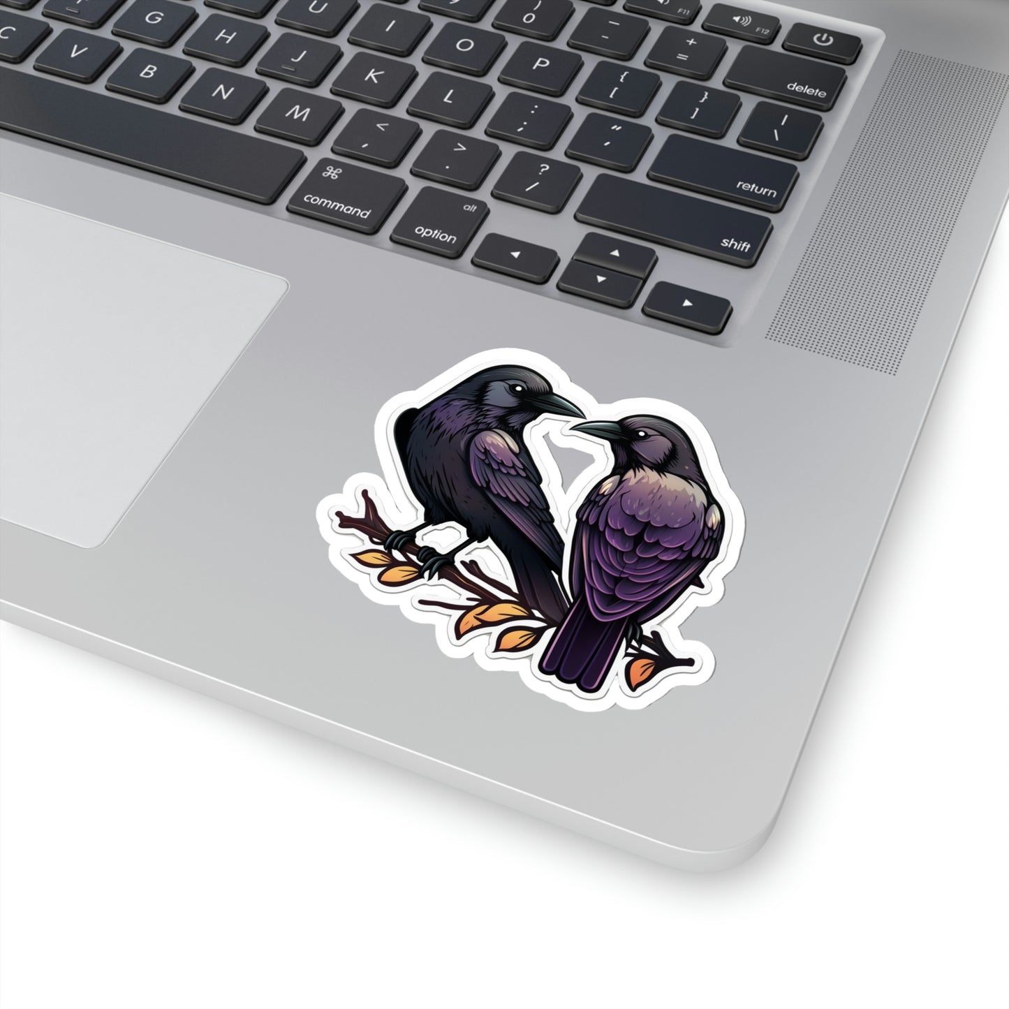 Huginn and Muninn Kiss-Cut Vinyl Sticker