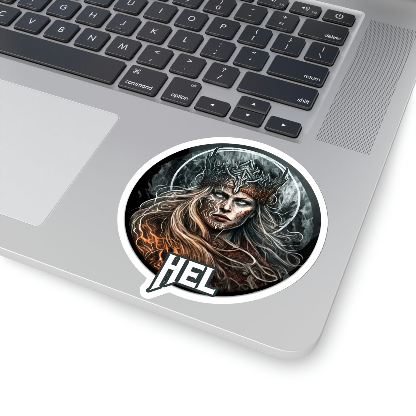 Hel Viking Godess Kiss-Cut Vinyl Sticker