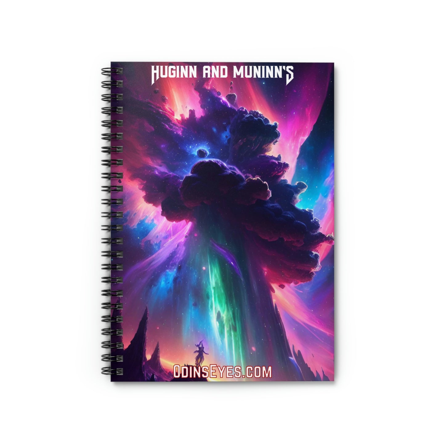 Rainbow Bridge Viking Spiral Notebook - Ruled Line