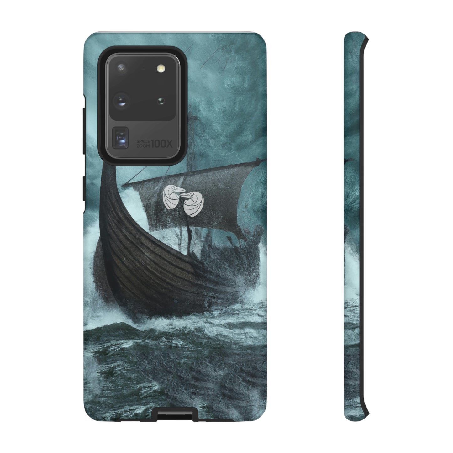 Huginn and Muninn Viking Long Ship - Tough Cases in 36 sizes