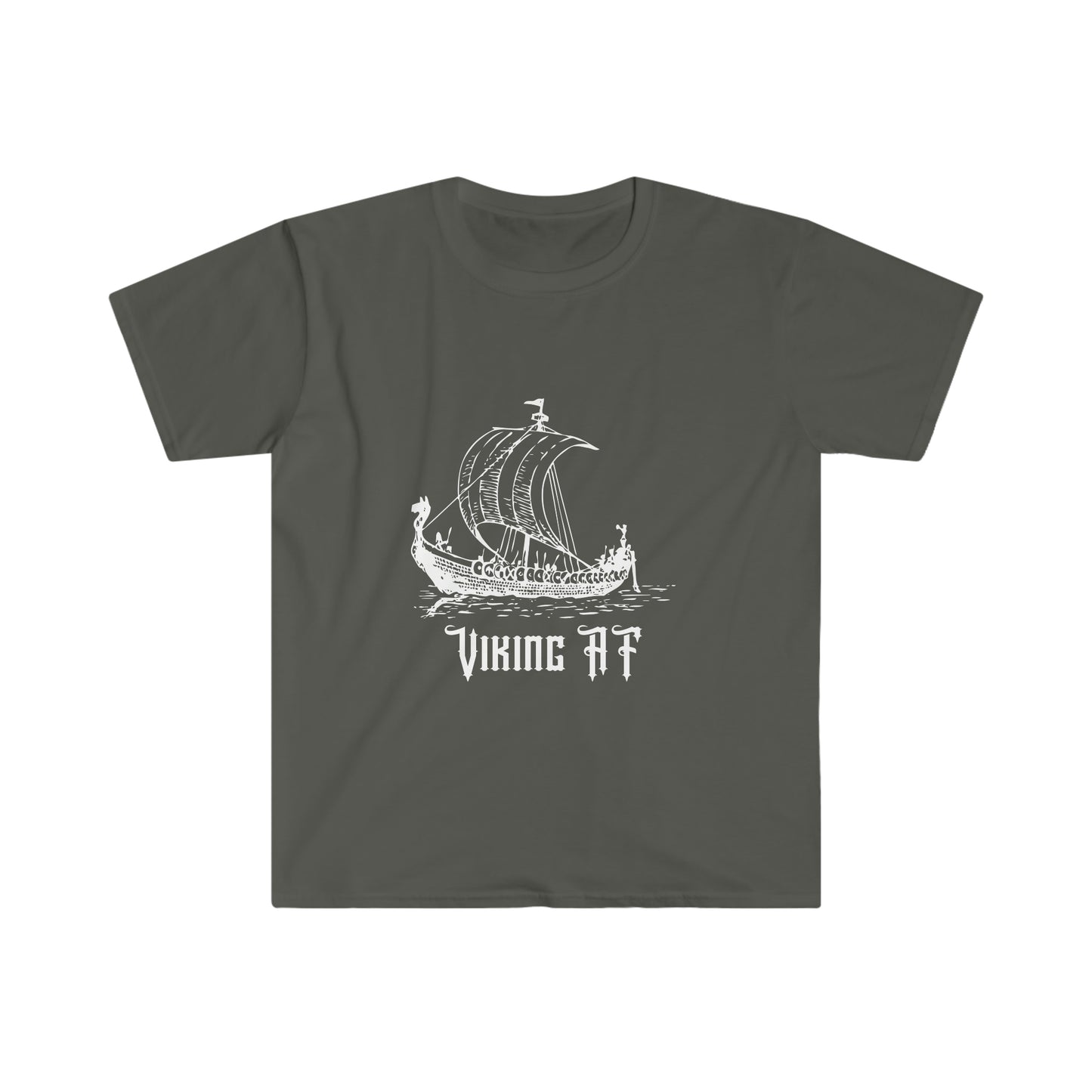 Viking AF Viking Ship Tee - Unisex Softstyle T-Shirt