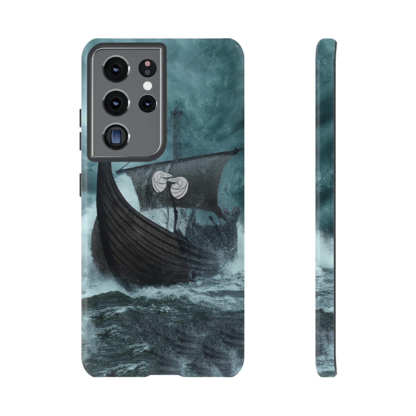 Huginn and Muninn Viking Long Ship - Tough Cases in 36 sizes