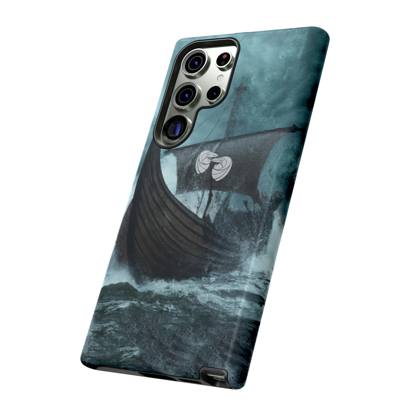 Huginn and Muninn Viking Long Ship - Tough Cases in 36 sizes