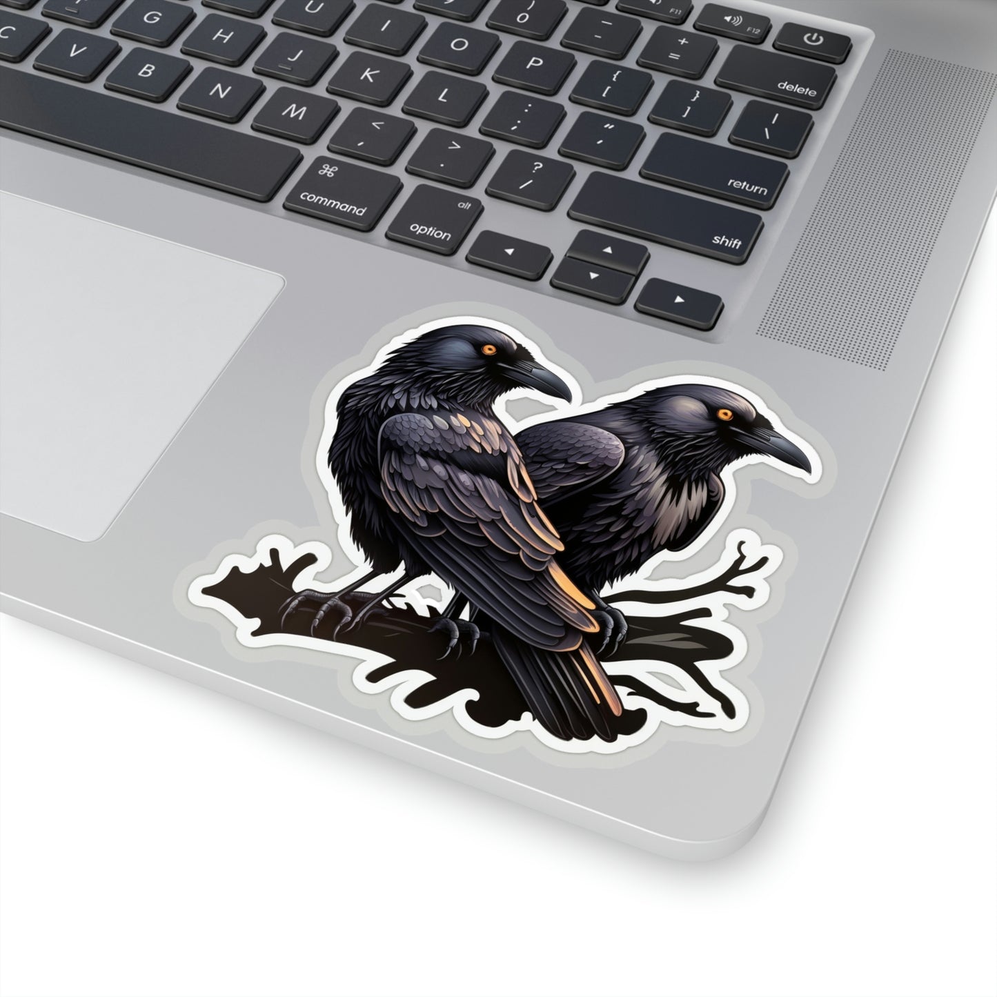 Huginn and Muninn Kiss-Cut Vinyl Sticker