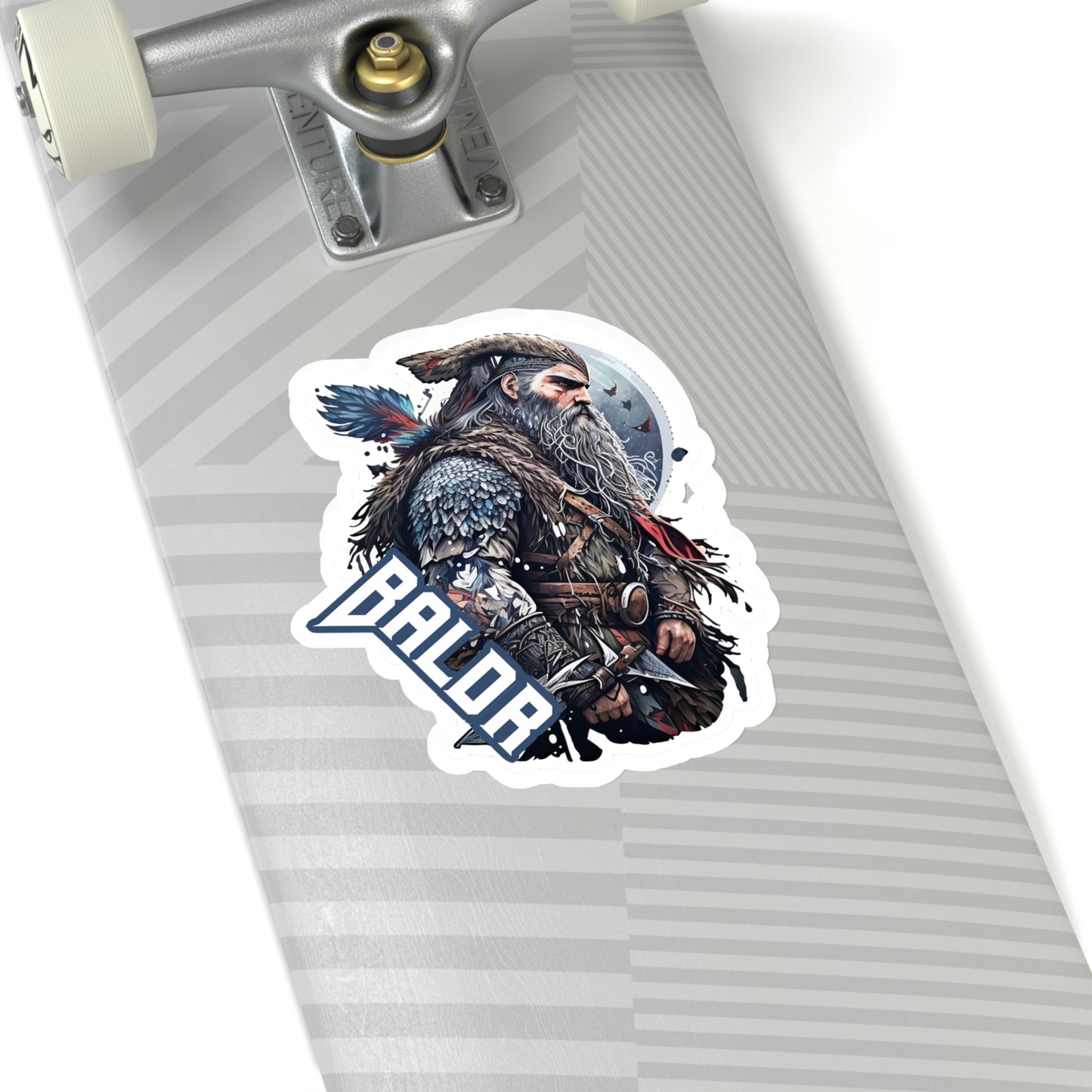 Baldr Viking Kiss-Cut Vinyl Sticker