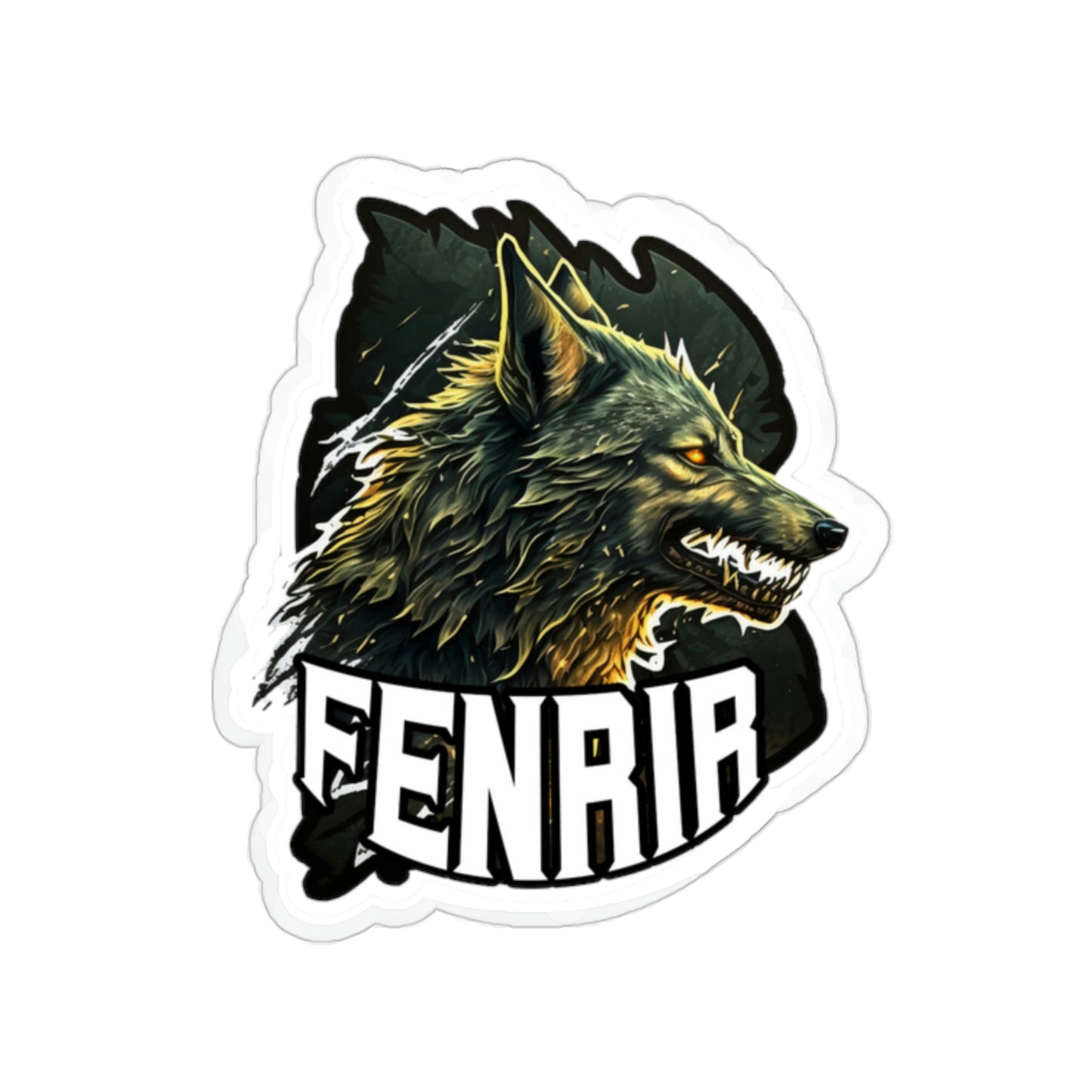 Fenrir Kiss-Cut Vinyl Stickers