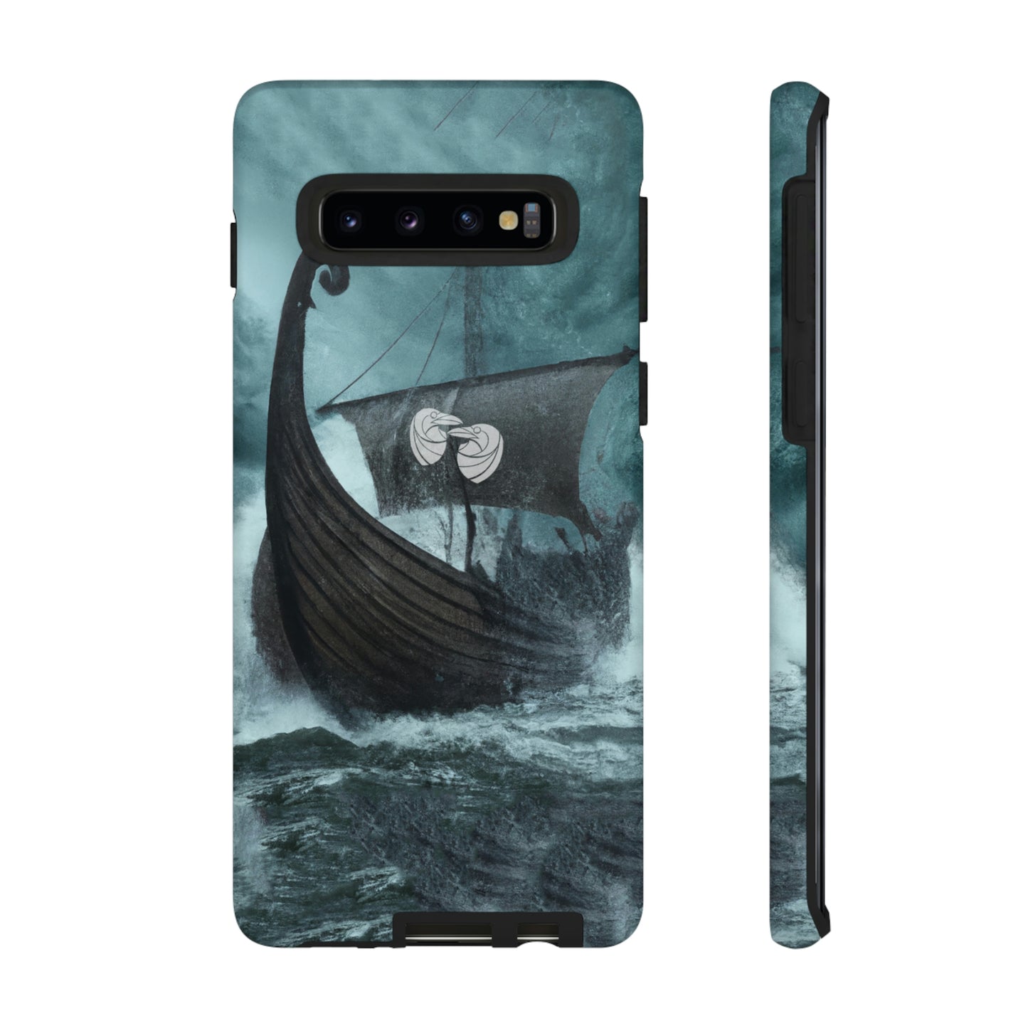 Huginn and Muninn Viking Long Ship - Tough Cases in 36 sizes