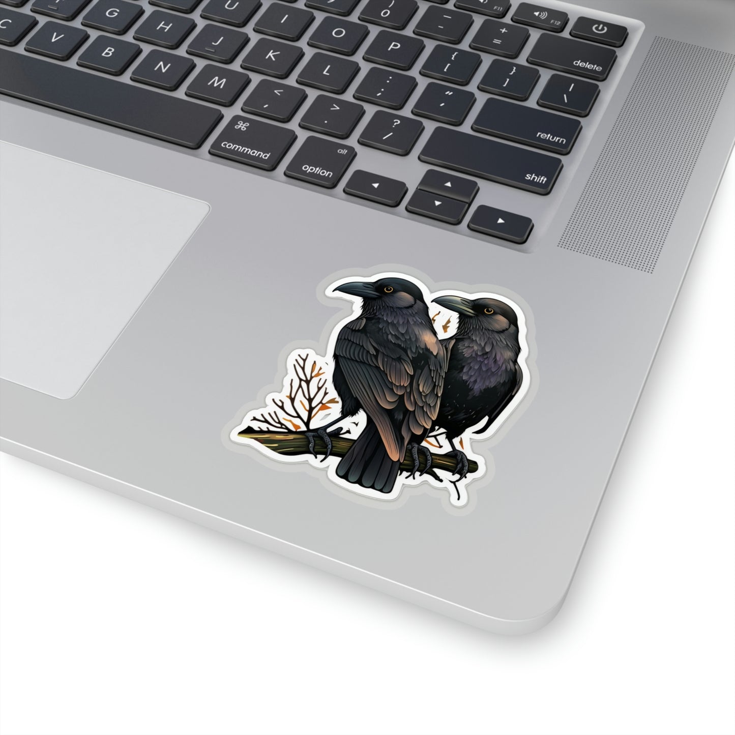 Huginn and Muninn Kiss-Cut Vinyl Sticker